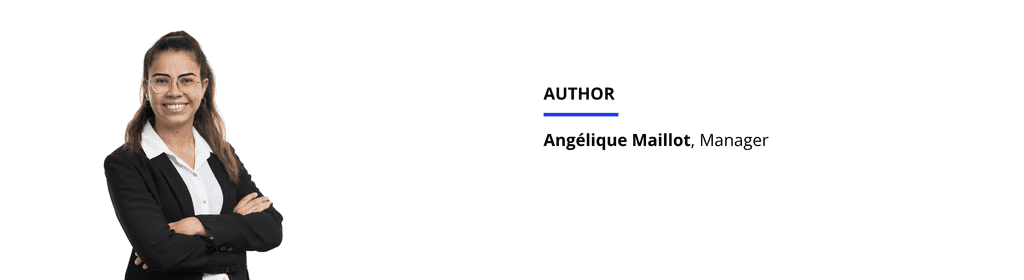 Angélique Maillot, manager, Blunomy