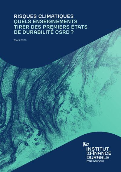 Climate Risks in CSRD Reporting: Blunomy Contributes to a Landmark IFD Report