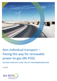 Non-individual transport - Paving the way for renewable power-to-gas 